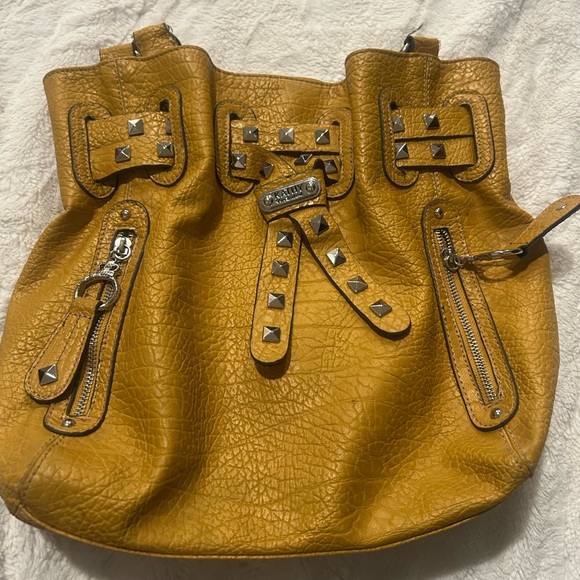 Kathy Van Zeeland  studded bag - Picture 1 of 3
